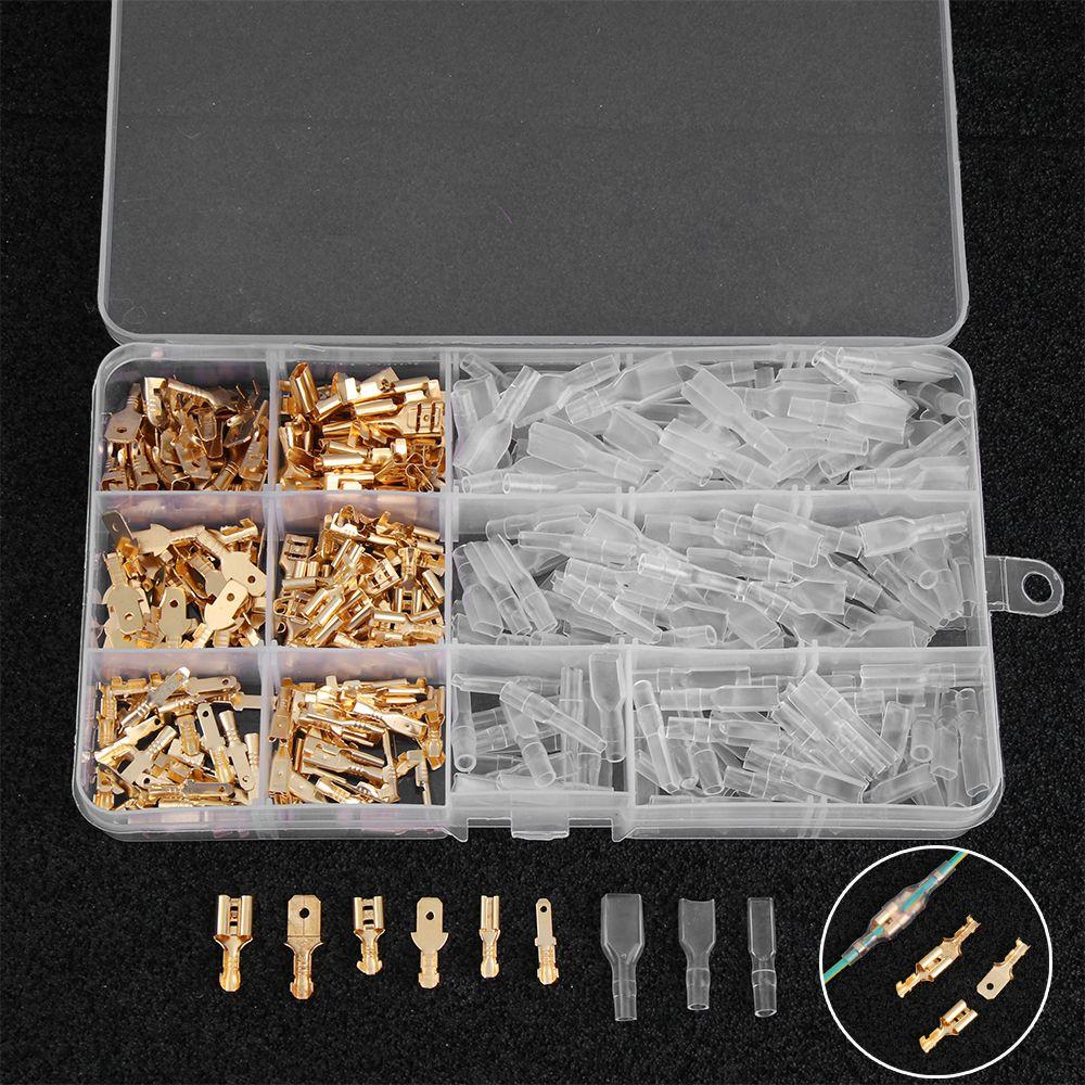 Kit Cold Pressing Insulated Sheath Wire Connectors Insert Spade Terminals Connector Plug Spring 120pcs золотий
Kit Cold Pressing Insulated Sheath Wire Connectors Insert Spade Terminals Connector Plug Spring 120pcs золотий
