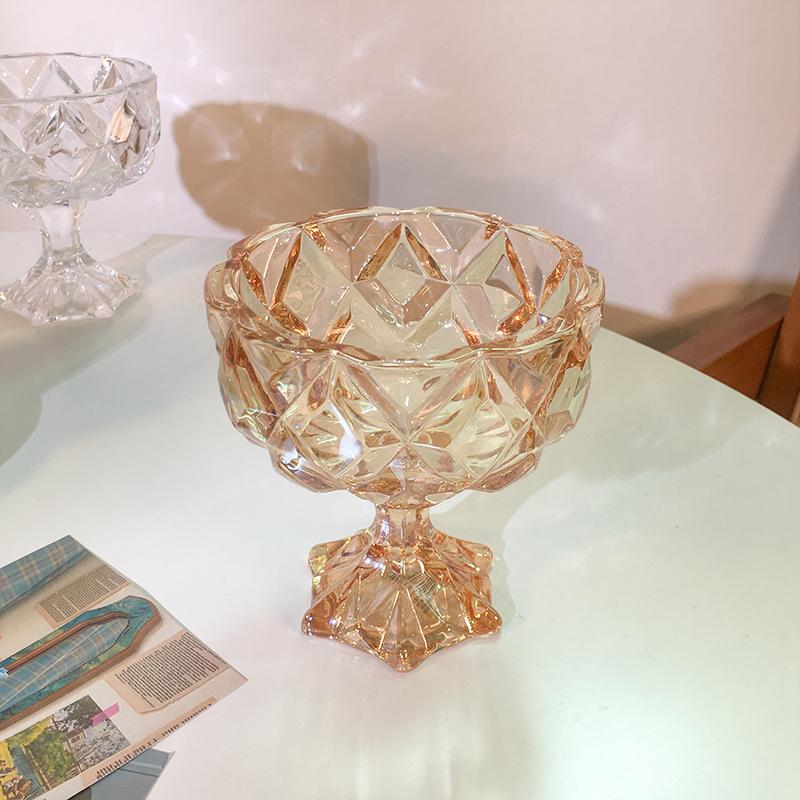 Glass Bowl Ins Vintage Solid Color High Legged Pudding Dessert Ice-Cream Bowls Household Food Container Kitchen Supplies
Glass Bowl Ins Vintage Solid Color High Legged Pudding Dessert Ice-Cream Bowls Household Food Container Kitchen Supplies
