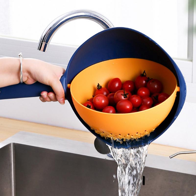 Rice Colander Strainer Large Capacity Strainer Bowl With Double Layer Space-Saving Sink Colander Portable Strainer Basket Food france
Rice Colander Strainer Large Capacity Strainer Bowl With Double Layer Space-Saving Sink Colander Portable Strainer Basket Food france