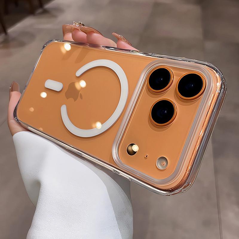 High Clear PC TPU Hybird Magsafe Case For iPhone 17 16 15 Pro Max 14 13 12 11 Transparent Magnetic Wireless Charge Cover For iphone17Pro
High Clear PC TPU Hybird Magsafe Case For iPhone 17 16 15 Pro Max 14 13 12 11 Transparent Magnetic Wireless Charge Cover For iphone17Pro
