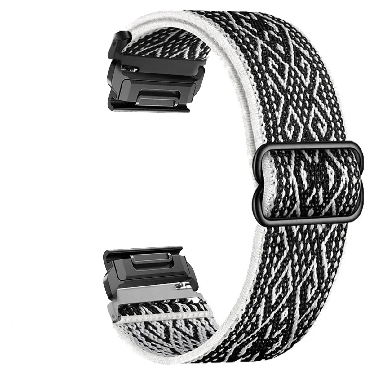 Elastic Woven Nylon Loop Strap For Garmin 22 26mm Fenix 7 7X 6X 6 Pro 5 5s 5X Plus 3HR 945 Epix Gen 2 Enduro Quickfit Band 22mm
Elastic Woven Nylon Loop Strap For Garmin 22 26mm Fenix 7 7X 6X 6 Pro 5 5s 5X Plus 3HR 945 Epix Gen 2 Enduro Quickfit Band 22mm