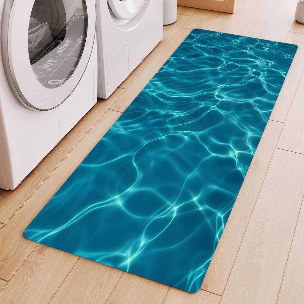 Summer Cool Sea Wave Floor Mat Living Room Bedroom Rug Kitchen Mat Vacation Home Rug Hallway Rug Non-Slip Ultra-Long Aisle Mat 40x120cm
Summer Cool Sea Wave Floor Mat Living Room Bedroom Rug Kitchen Mat Vacation Home Rug Hallway Rug Non-Slip Ultra-Long Aisle Mat 40x120cm
