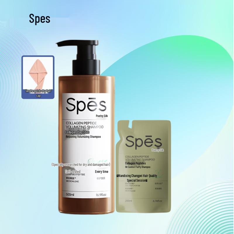 Spes Protein Peptide Volumizing Hair Care Collection Repair & Volumizing Shampoo Set
Spes Protein Peptide Volumizing Hair Care Collection Repair & Volumizing Shampoo Set