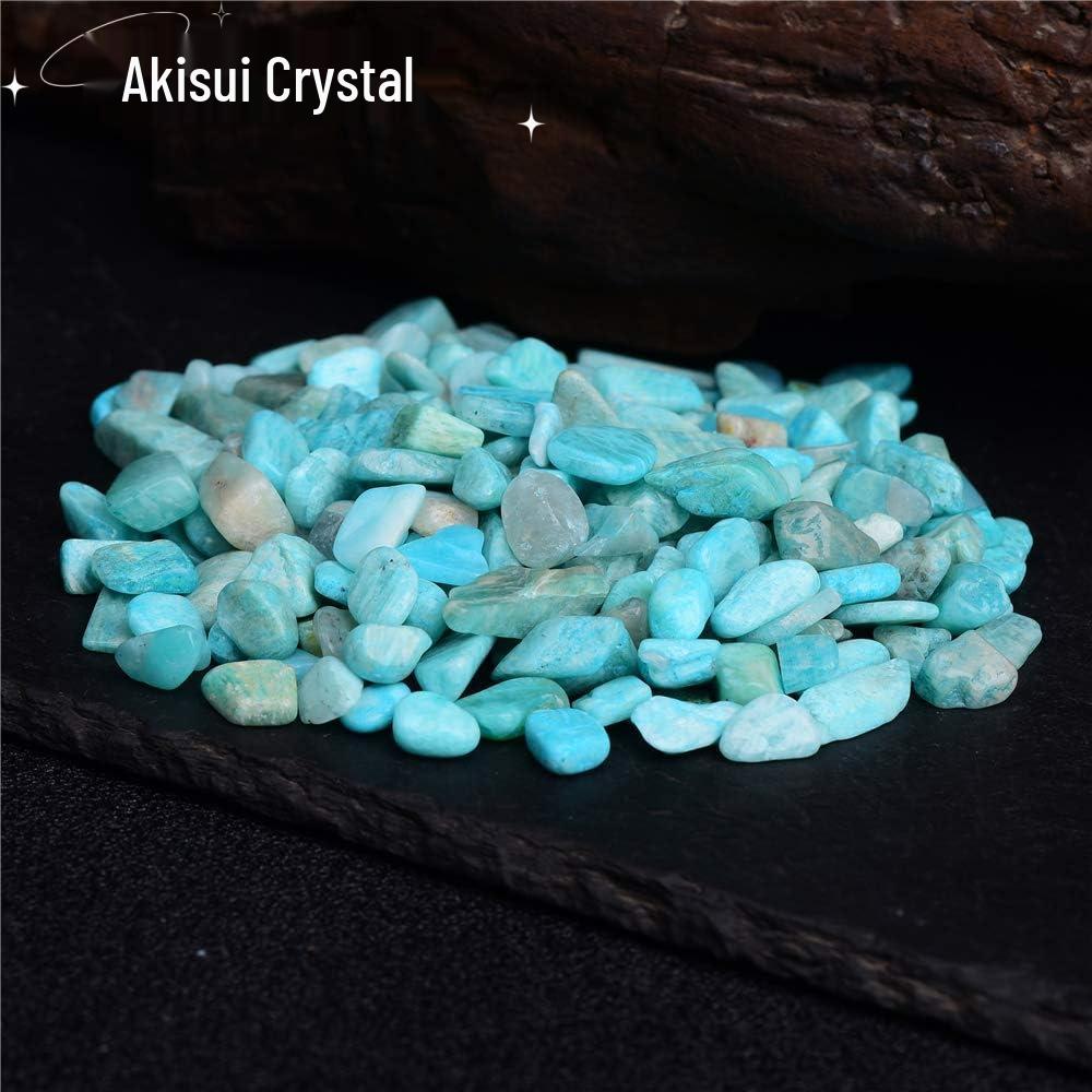 Premium Natural Icy Amazonite Crystal Crushed Stones for Fish Tank, Flower Pot Decor, Landscaping, and Buddha Offerings Amazonite 3-5mm
Premium Natural Icy Amazonite Crystal Crushed Stones for Fish Tank, Flower Pot Decor, Landscaping, and Buddha Offerings Amazonite 3-5mm