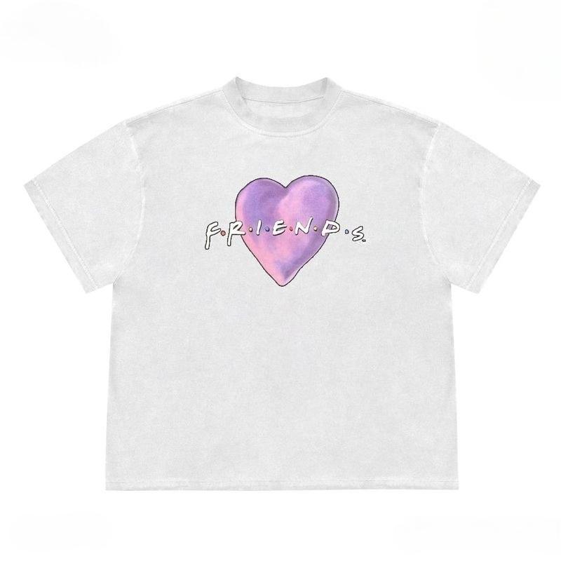 Чистая свободная футболка с круглым вырезом, универсальная женская, молодежная популярность, яркая повседневная, с короткими рукавами, в стиле кэжуал, каваи, K-pop 4XL
Чистая свободная футболка с круглым вырезом, универсальная женская, молодежная популярность, яркая повседневная, с короткими рукавами, в стиле кэжуал, каваи, K-pop 4XL