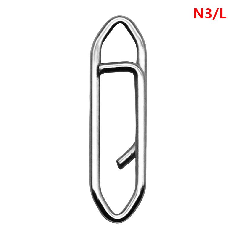 50Pcs Fishing Snap Stainless Steel Speed Clip Topwater Clip Quick Change Fast Link Connector
50Pcs Fishing Snap Stainless Steel Speed Clip Topwater Clip Quick Change Fast Link Connector