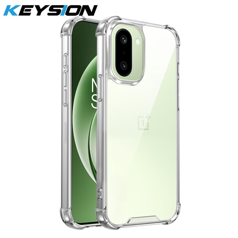KEYSION Four-Corners Shockproof Transparent Case for OnePlus 15R 5G Soft TPU+PC Clear Phone Back Cover for OnePlus 1+ Ace 6 6T for OnePlus 15R чистый
KEYSION Four-Corners Shockproof Transparent Case for OnePlus 15R 5G Soft TPU+PC Clear Phone Back Cover for OnePlus 1+ Ace 6 6T for OnePlus 15R чистый