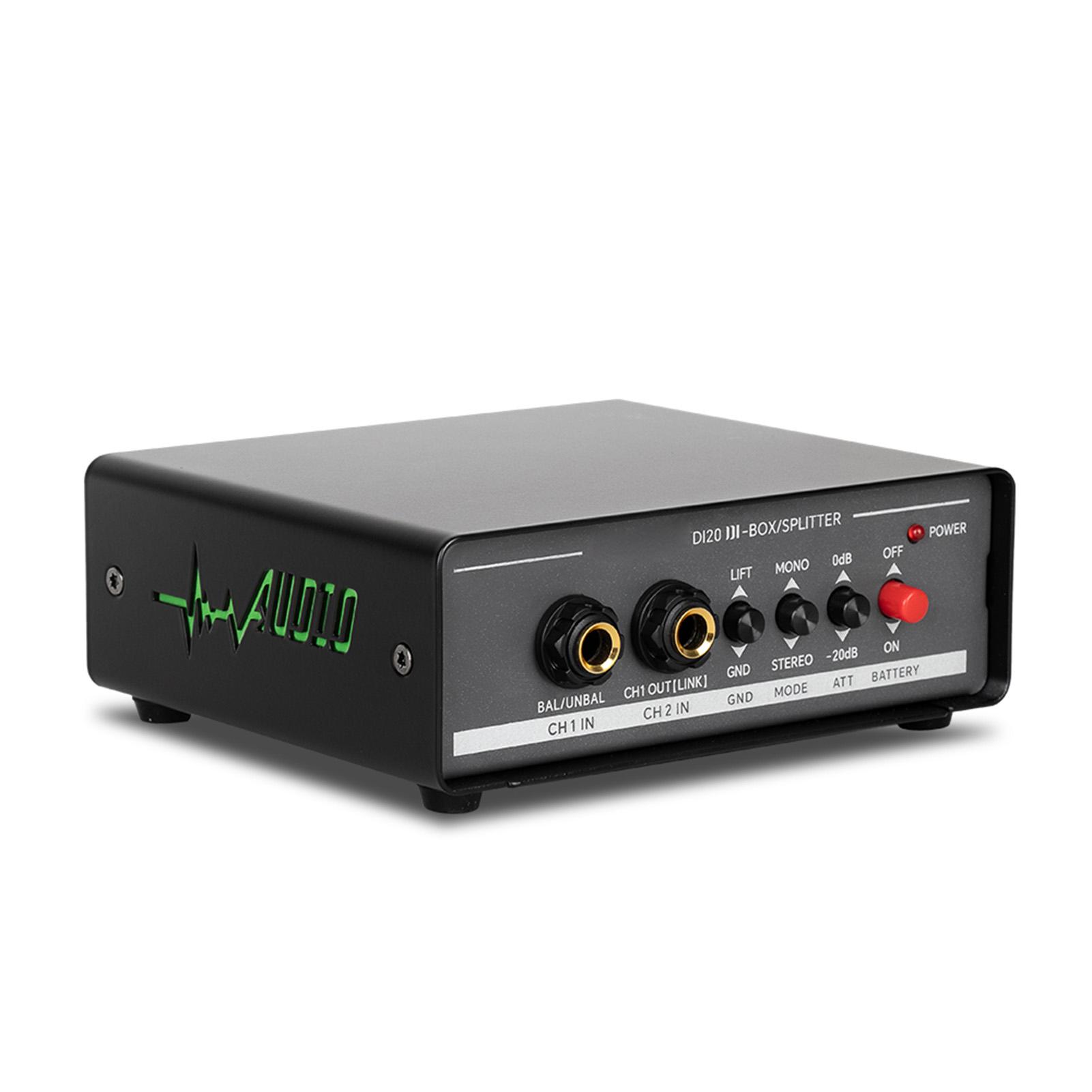 Active DI Box Dual Channel Balanced Sound Interface Signal Converter Ground Isolator Professional DI Direct Box for
Active DI Box Dual Channel Balanced Sound Interface Signal Converter Ground Isolator Professional DI Direct Box for