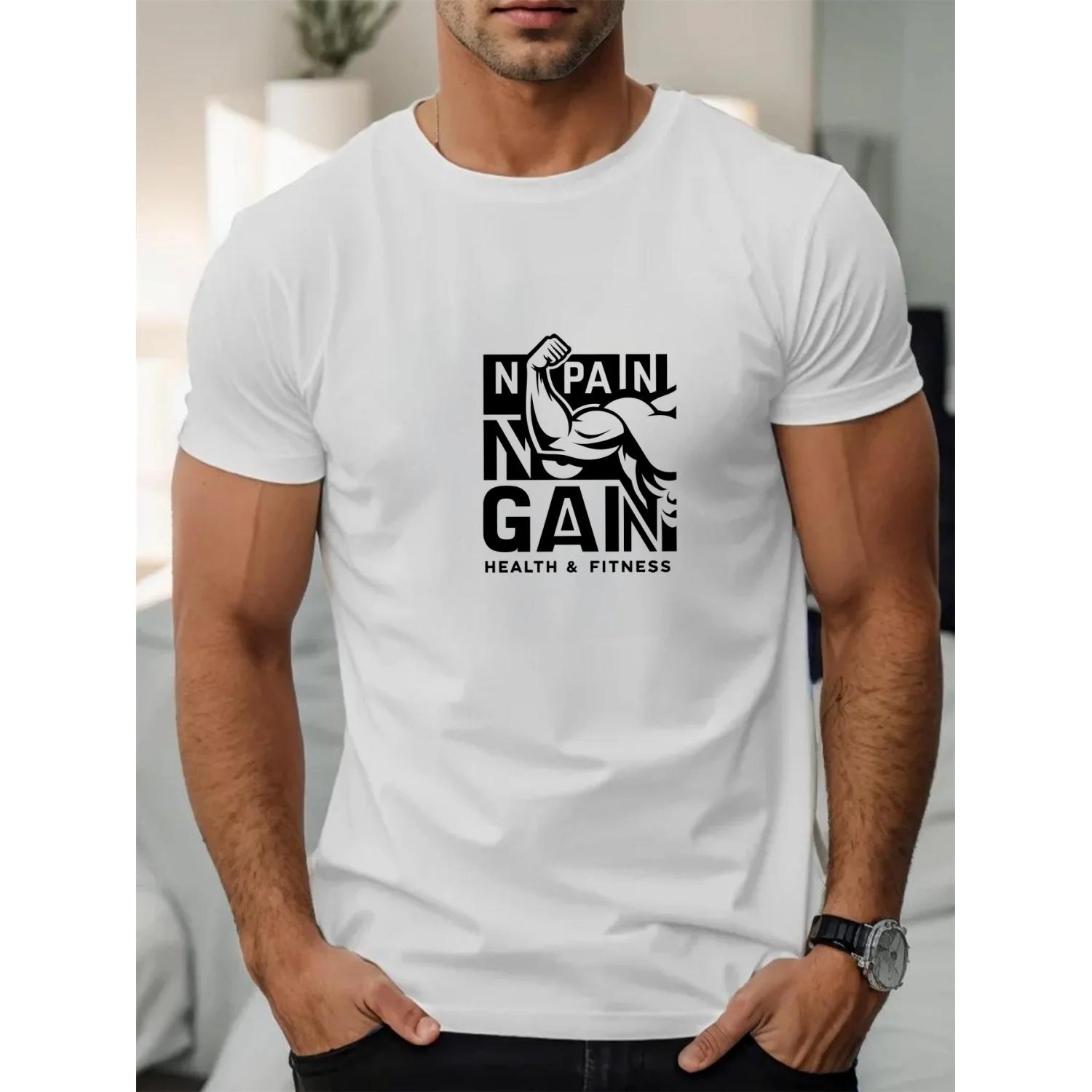 Muscle Arm Graphic Cotton TShirt Athletic Streetwear Men Fitness T Shirt White Workout Gym Tee XXXXXL чорний
Muscle Arm Graphic Cotton TShirt Athletic Streetwear Men Fitness T Shirt White Workout Gym Tee XXXXXL чорний