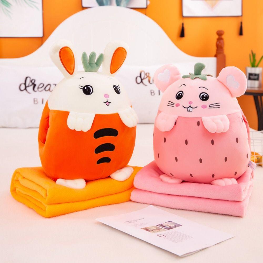 Kawaii Plush Toys Pillow 3 in 1 Warm Hand Plush Doll Cartoon Pillow Blanket Home Decoration Style 5
Kawaii Plush Toys Pillow 3 in 1 Warm Hand Plush Doll Cartoon Pillow Blanket Home Decoration Style 5