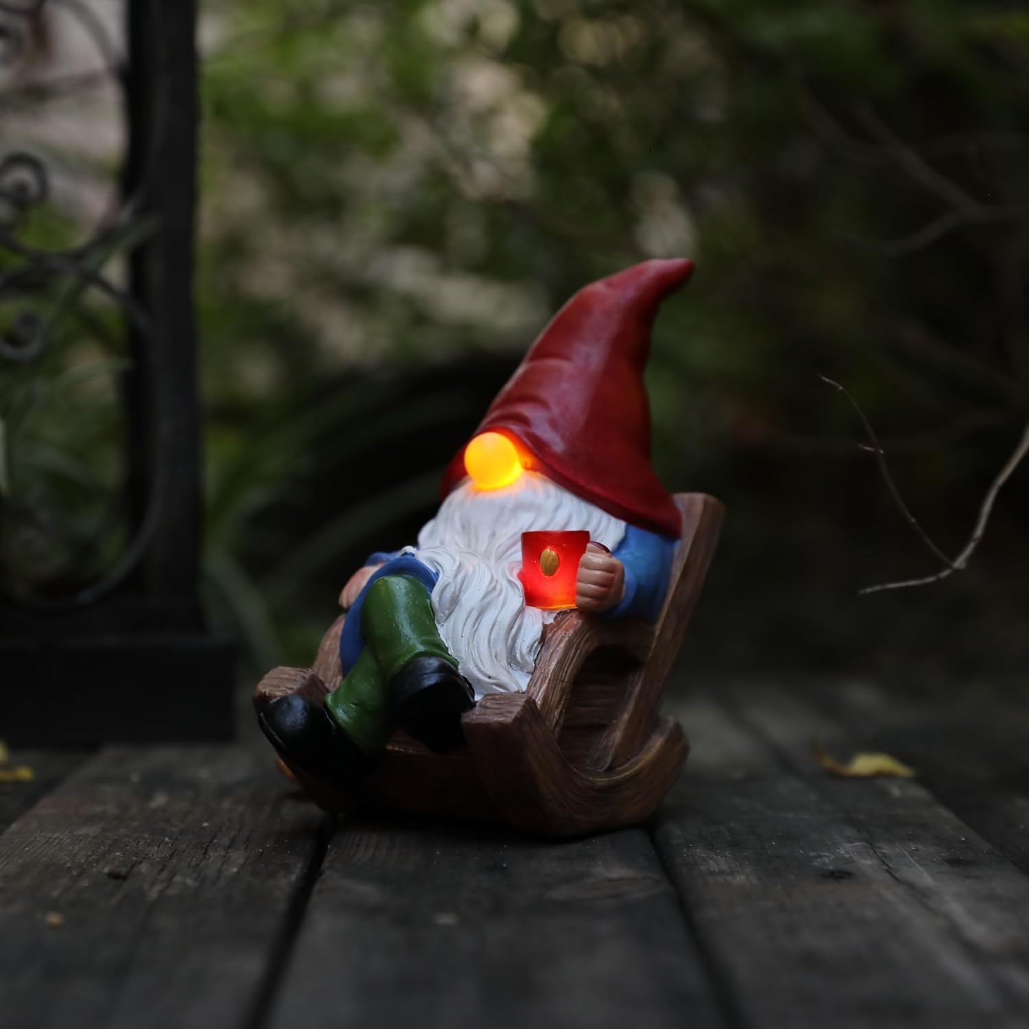 Solar Garden Gnomes Outdoor Statue with Solar Lights,7.1“ Figurine Lights Solar Garden Yard Decorations Outdoor Decorations for Patio,Yard,Lawn Climbing Gnome
Solar Garden Gnomes Outdoor Statue with Solar Lights,7.1“ Figurine Lights Solar Garden Yard Decorations Outdoor Decorations for Patio,Yard,Lawn Climbing Gnome