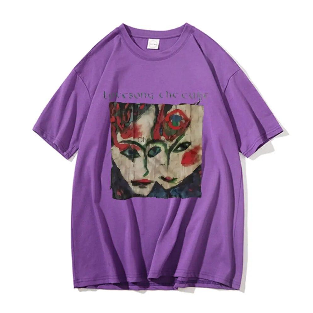 The Cure Футболка унісекс Жіноча футболка Harajuku Vintage Унісекс бавовняні футболки New Wave Post Punk Alternative British Gothic Rock Футболка L
The Cure Футболка унісекс Жіноча футболка Harajuku Vintage Унісекс бавовняні футболки New Wave Post Punk Alternative British Gothic Rock Футболка L