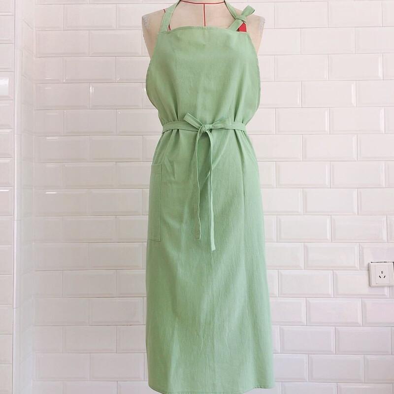 Japanese Korean Style Cotton Kitchen Apron
Japanese Korean Style Cotton Kitchen Apron