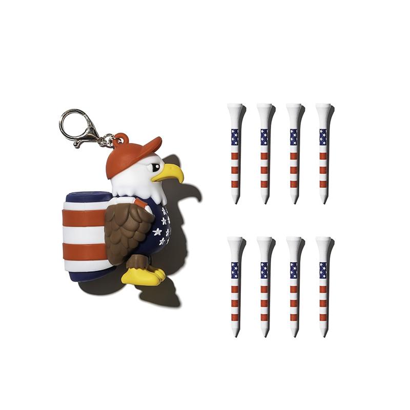 1Set Eagle Caddy Golf Tee Holder, Includes 8 Pcs Golf Tees Fun Golf Accessories For Men And Women Gift 1Set
1Set Eagle Caddy Golf Tee Holder, Includes 8 Pcs Golf Tees Fun Golf Accessories For Men And Women Gift 1Set