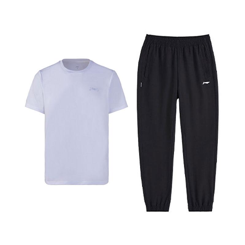 Li-Ning Round Neck Simple Quick-Dry Fashion Versatile Comfortable Long Pants Casual Sports Suit Men suit W663-2+V829-1 4XL
Li-Ning Round Neck Simple Quick-Dry Fashion Versatile Comfortable Long Pants Casual Sports Suit Men suit W663-2+V829-1 4XL