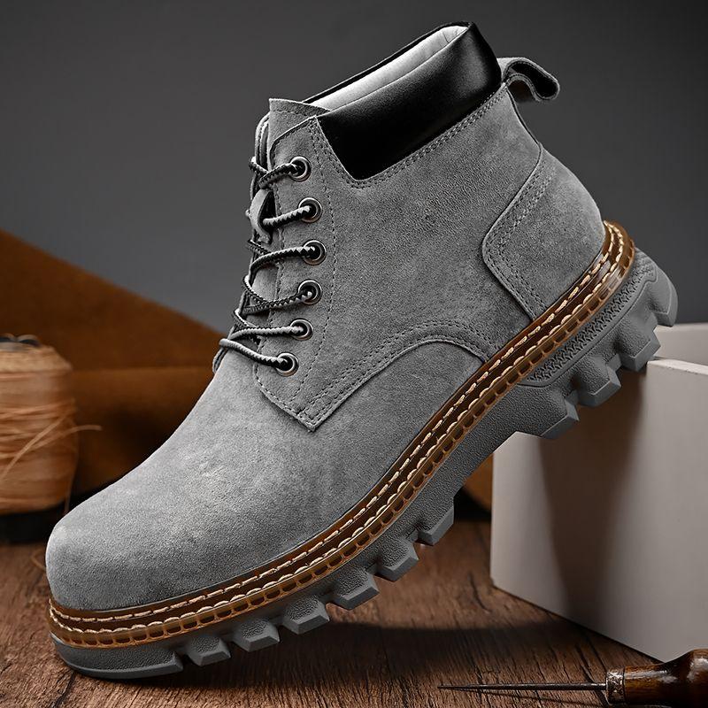 Кожаные ботинки из ревеня. Мужские ботинки-мартины с инструментами. Одинарные ботинки. 44
Кожаные ботинки из ревеня. Мужские ботинки-мартины с инструментами. Одинарные ботинки. 44