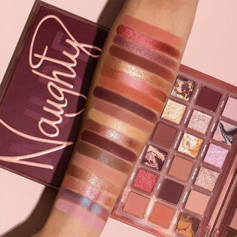 18-Color Reversible Rose Eyeshadow Palette - Matte, Pearlescent & Glitter Shades 18g
18-Color Reversible Rose Eyeshadow Palette - Matte, Pearlescent & Glitter Shades 18g