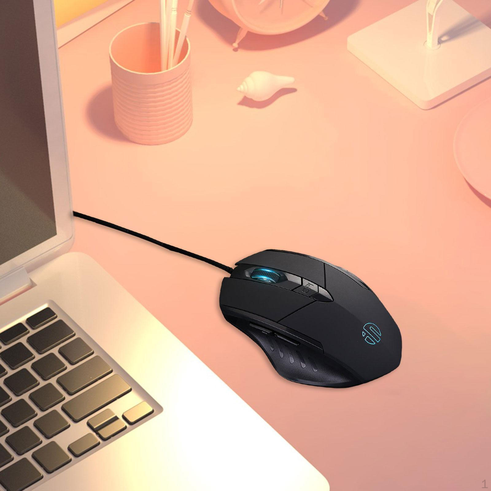 Проводная игровая мышь RGB-мышь Функциональная высокая чувствительность до 7200 точек на дюйм Silent Click 6
Проводная игровая мышь RGB-мышь Функциональная высокая чувствительность до 7200 точек на дюйм Silent Click 6