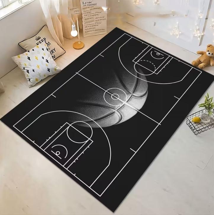 Adopting Modern Minimalist Carpet Design Covering A Large Area of Basketball Court Pattern Blue Orange Carpet Home Decoration 40X60cm
Adopting Modern Minimalist Carpet Design Covering A Large Area of Basketball Court Pattern Blue Orange Carpet Home Decoration 40X60cm