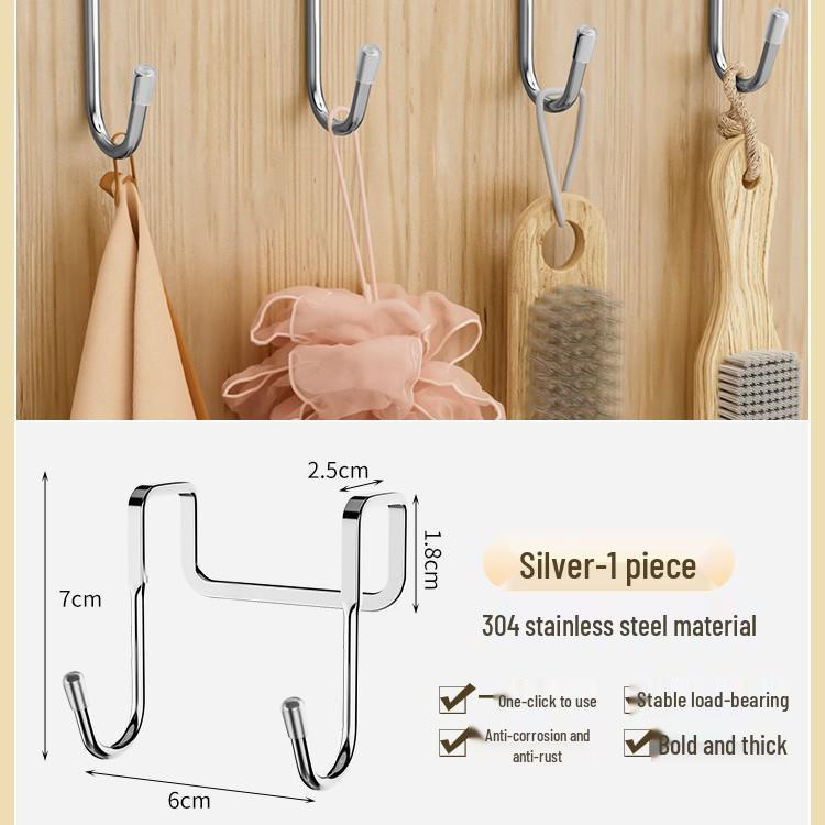 S-крючок из нержавеющей стали 304 для кухни, гардероба или обувного шкафа
S-крючок из нержавеющей стали 304 для кухни, гардероба или обувного шкафа