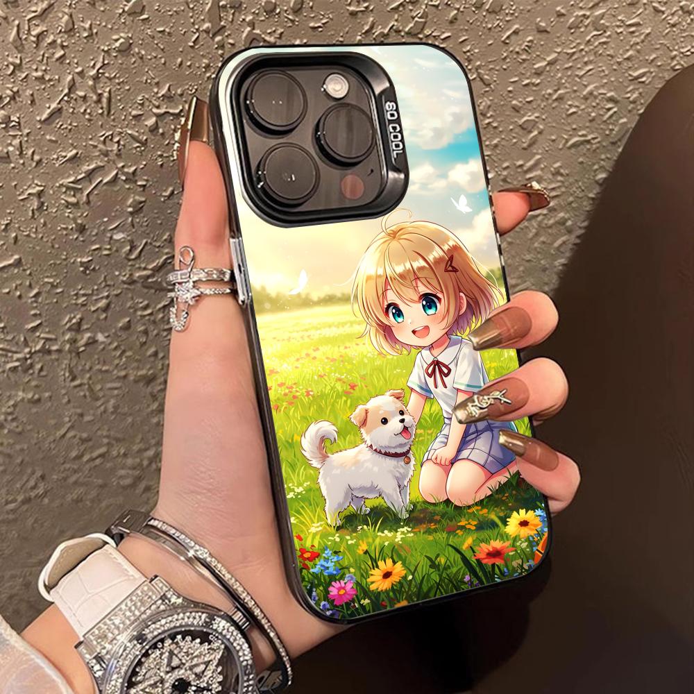Girl Dog Puppy Translucent Mobile Phone Case for iPhone 17 16 15 14 13 12 11 X XR XS Air Pro Max Plus Colorful Cover iPhone X
Girl Dog Puppy Translucent Mobile Phone Case for iPhone 17 16 15 14 13 12 11 X XR XS Air Pro Max Plus Colorful Cover iPhone X