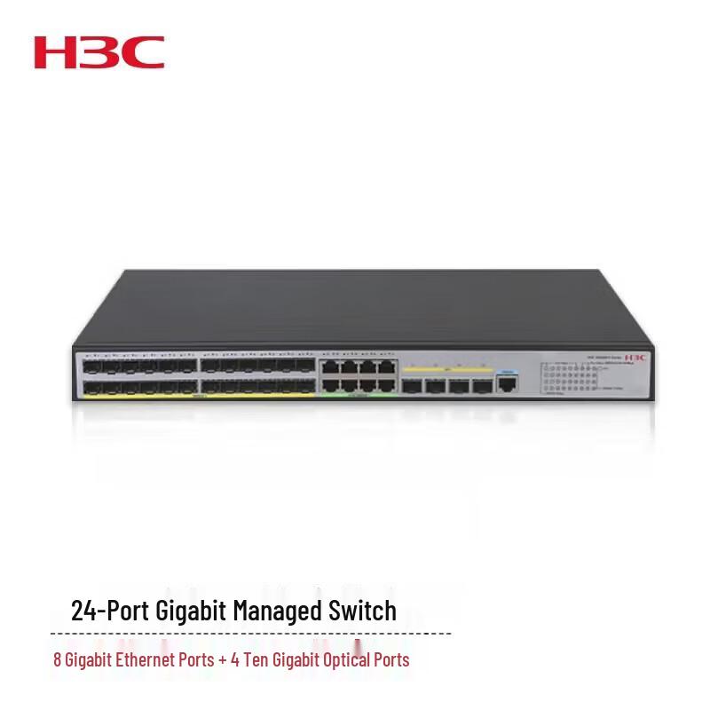 H3C S5120V3-36F-SI Layer 3 Managed Enterprise Network Switch
H3C S5120V3-36F-SI Layer 3 Managed Enterprise Network Switch