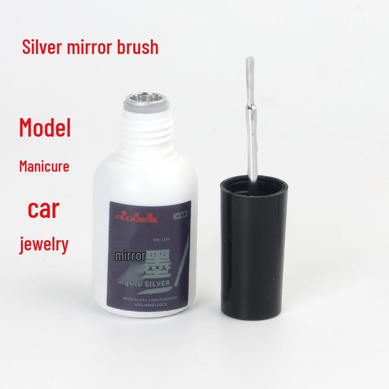 Japanese Mirror Silver Electroplated Marker Brush - Chrome Car Touch-up & Model Repair Pen
Japanese Mirror Silver Electroplated Marker Brush - Chrome Car Touch-up & Model Repair Pen