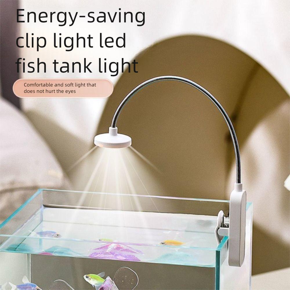 Adjustable Fish Tank Clip Lamp Waterproof LED Aquarium Plant Light Aquarium Accessories білий
Adjustable Fish Tank Clip Lamp Waterproof LED Aquarium Plant Light Aquarium Accessories білий