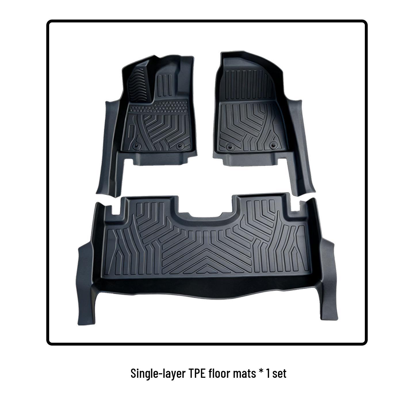Tank 500-T Car Floor Mats: TPE, Eco-Friendly, No Odor, Fits 26 Models, Includes Door Sill Mats
Tank 500-T Car Floor Mats: TPE, Eco-Friendly, No Odor, Fits 26 Models, Includes Door Sill Mats