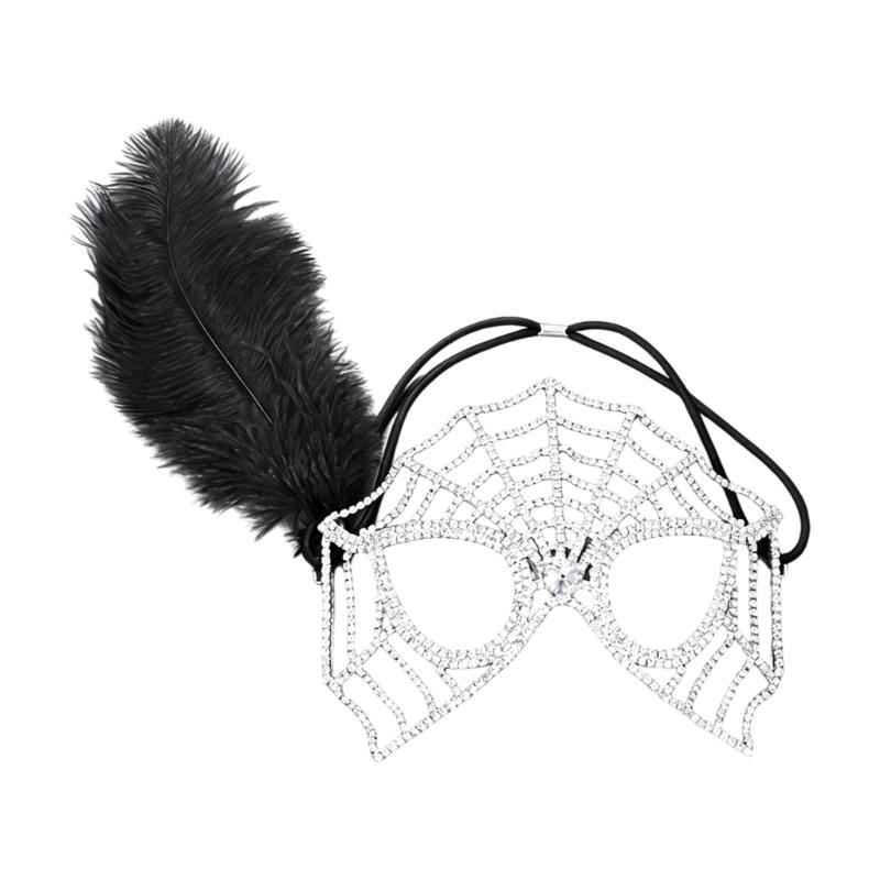 Elegant Spiders Web Mask With Rhinestones Rhinestones For Halloween Parties And Cosplay Event Silver Or Gold Color Available серебряный
Elegant Spiders Web Mask With Rhinestones Rhinestones For Halloween Parties And Cosplay Event Silver Or Gold Color Available серебряный