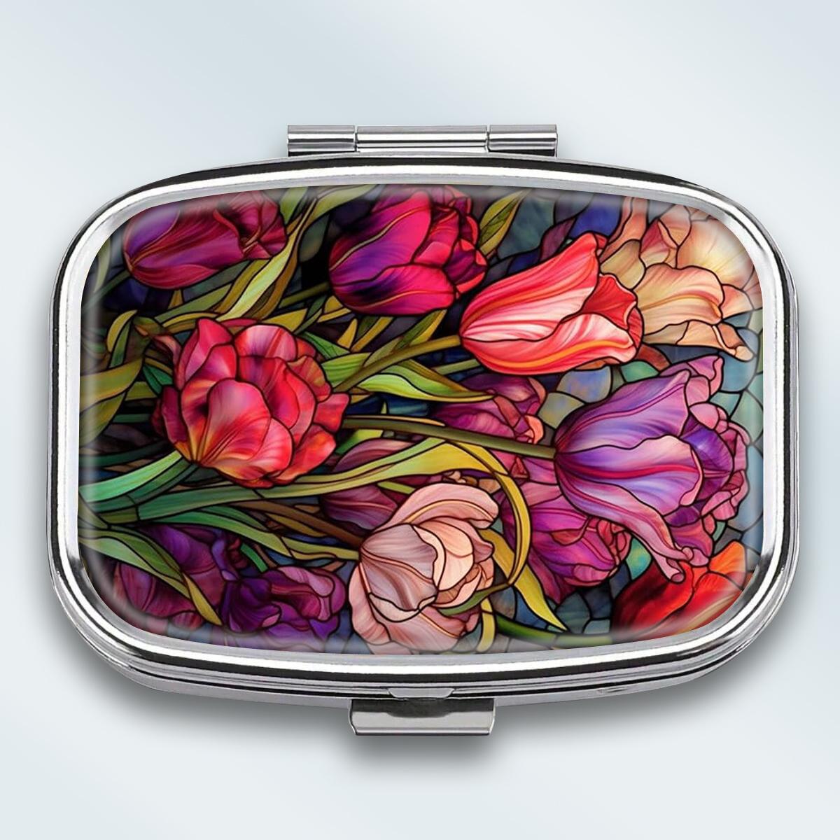 Portable Pill Box with 2 Compartments, Mini Metal Medicine Organizer Case, Cute Printed Pill Container for Vitamins, Pills, Jewelry, Travel, Daily Use різнокольоровий
Portable Pill Box with 2 Compartments, Mini Metal Medicine Organizer Case, Cute Printed Pill Container for Vitamins, Pills, Jewelry, Travel, Daily Use різнокольоровий