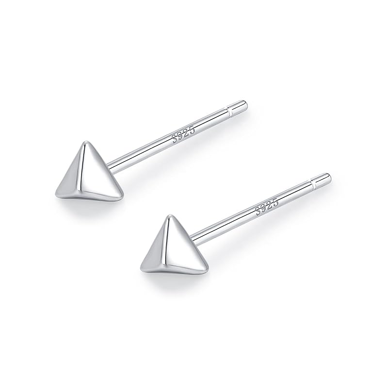 earrings silver Silver925 gold 18K coating Compatible with metal allergies triangle triangle screw type Hard to catch ball (Silver)
earrings silver Silver925 gold 18K coating Compatible with metal allergies triangle triangle screw type Hard to catch ball (Silver)