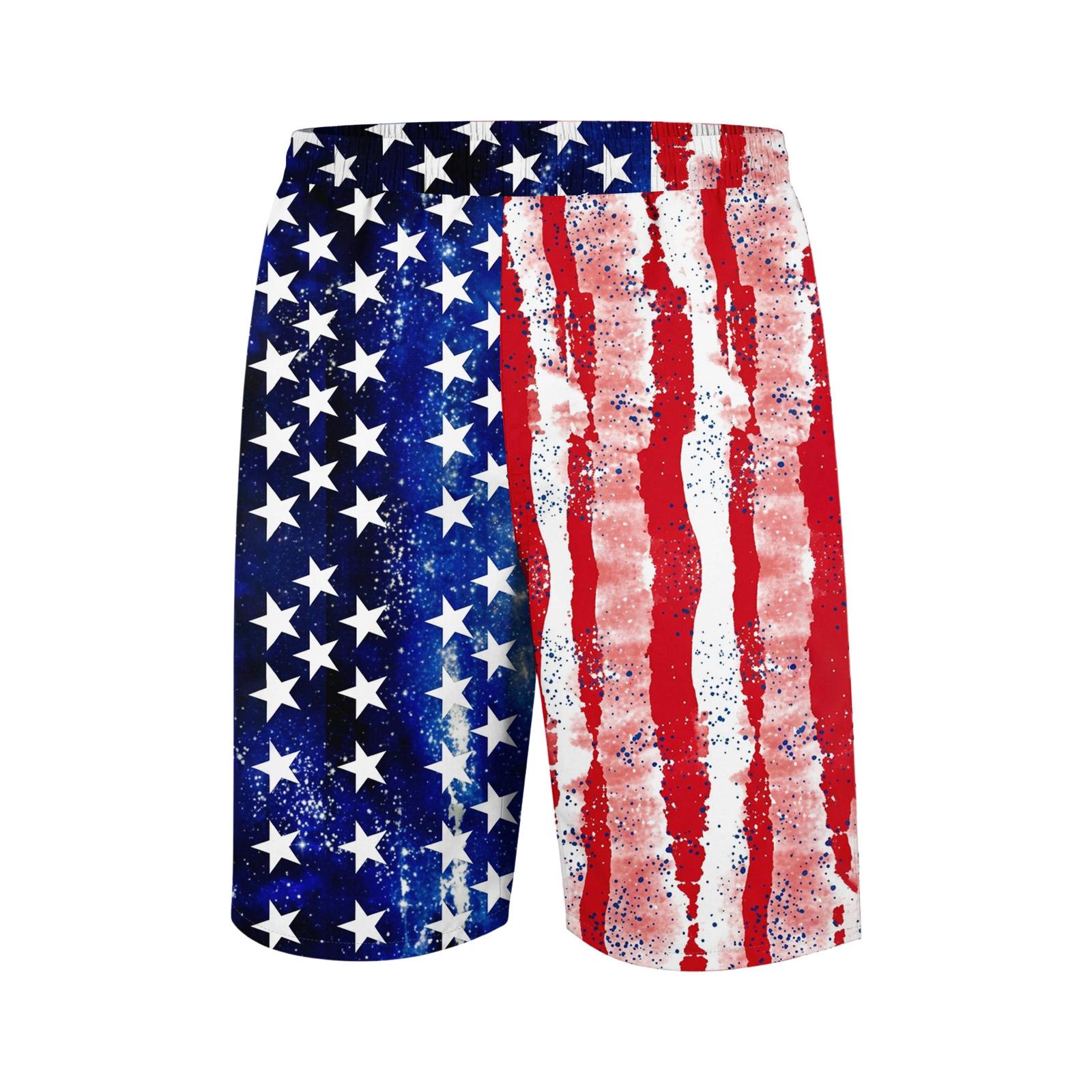 Men s loose and casual flag-printed shorts XL небо синє кольору
Men s loose and casual flag-printed shorts XL небо синє кольору