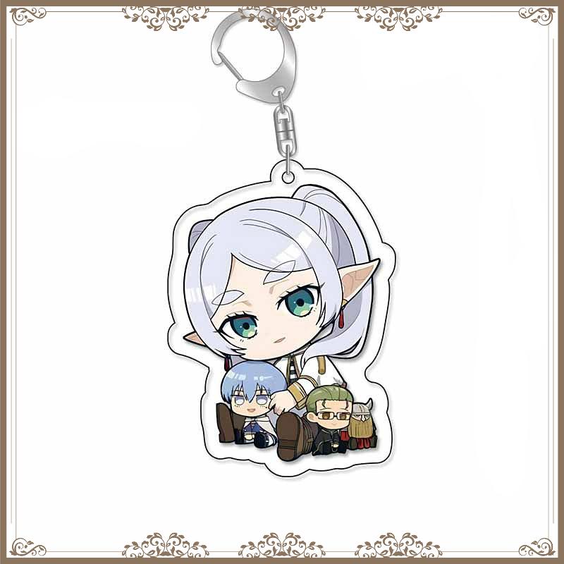 Manga Frieren Beyond Journey s End Plastic Anime Keychain Fern Himmel Cartoon Decorative Bag Parts Baji Trendy Collecctions
Manga Frieren Beyond Journey s End Plastic Anime Keychain Fern Himmel Cartoon Decorative Bag Parts Baji Trendy Collecctions