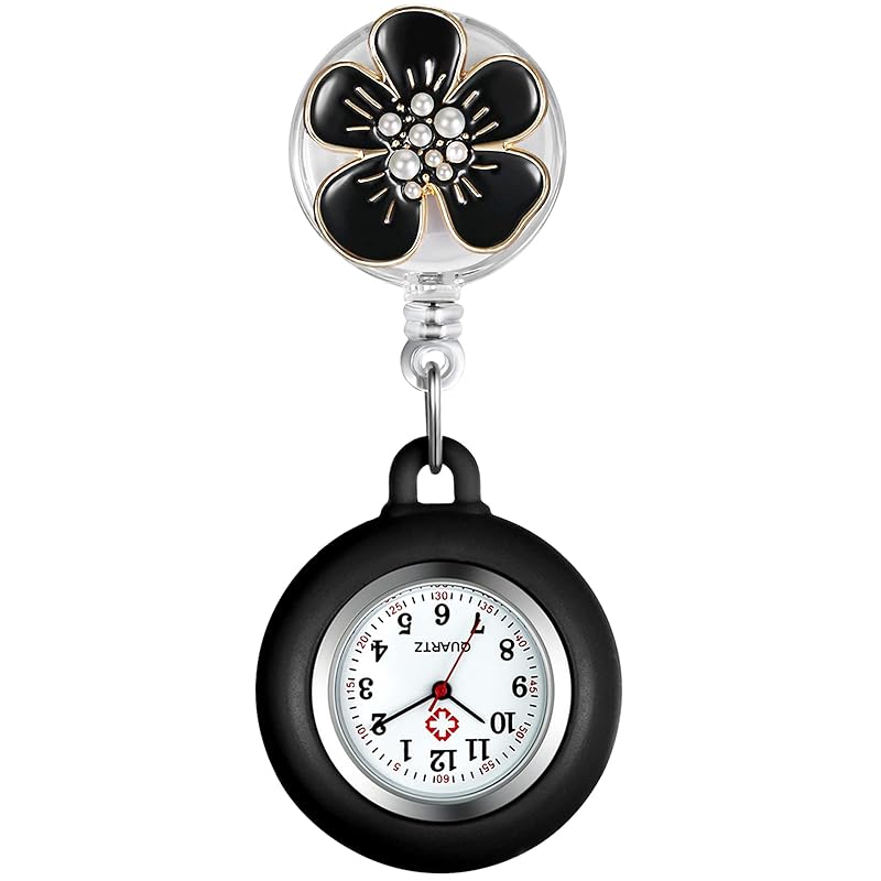 Lancardo clock nurse silicon watch pocket watch clip expansion and contraction nurse watch cute flowers ladies analog pocket watch nursing day Perfect
Lancardo clock nurse silicon watch pocket watch clip expansion and contraction nurse watch cute flowers ladies analog pocket watch nursing day Perfect
