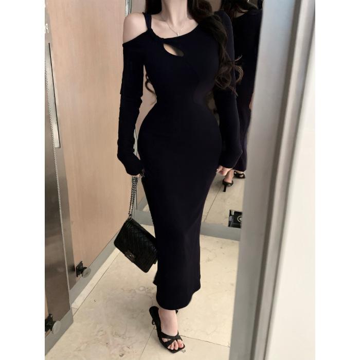 Sweet and spicy atmosphere fishing department dating bottom skirt women s autumn and winter hollow temperament with coat dress XL чорний
Sweet and spicy atmosphere fishing department dating bottom skirt women s autumn and winter hollow temperament with coat dress XL чорний