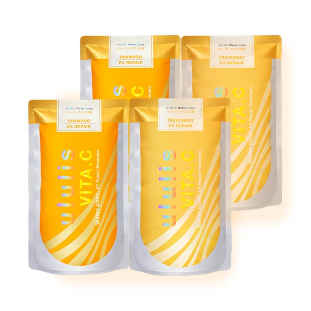 ululis Water Concentrate Shampoo Treatment Refill Set sets & (2 each) (VITA.C)
ululis Water Concentrate Shampoo Treatment Refill Set sets & (2 each) (VITA.C)