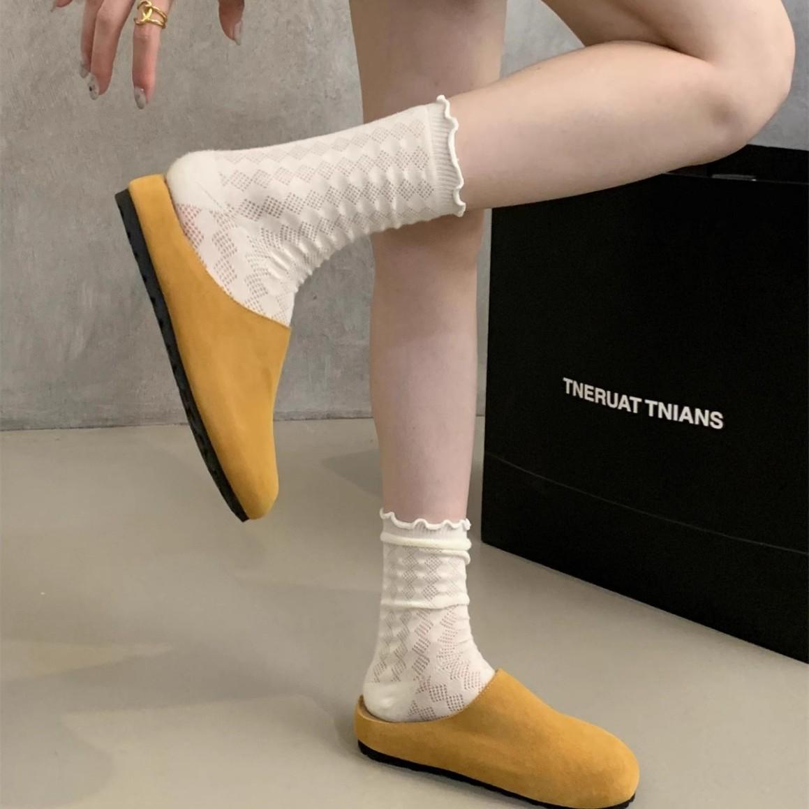 Large size bag head half slippers women s summer wear spring and autumn soft bottom retro ugly cute half tray 35
Large size bag head half slippers women s summer wear spring and autumn soft bottom retro ugly cute half tray 35