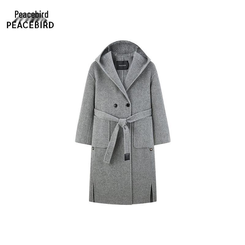 PEACEBIRD Women s Hooded Double-Sided Wool Coat L
PEACEBIRD Women s Hooded Double-Sided Wool Coat L