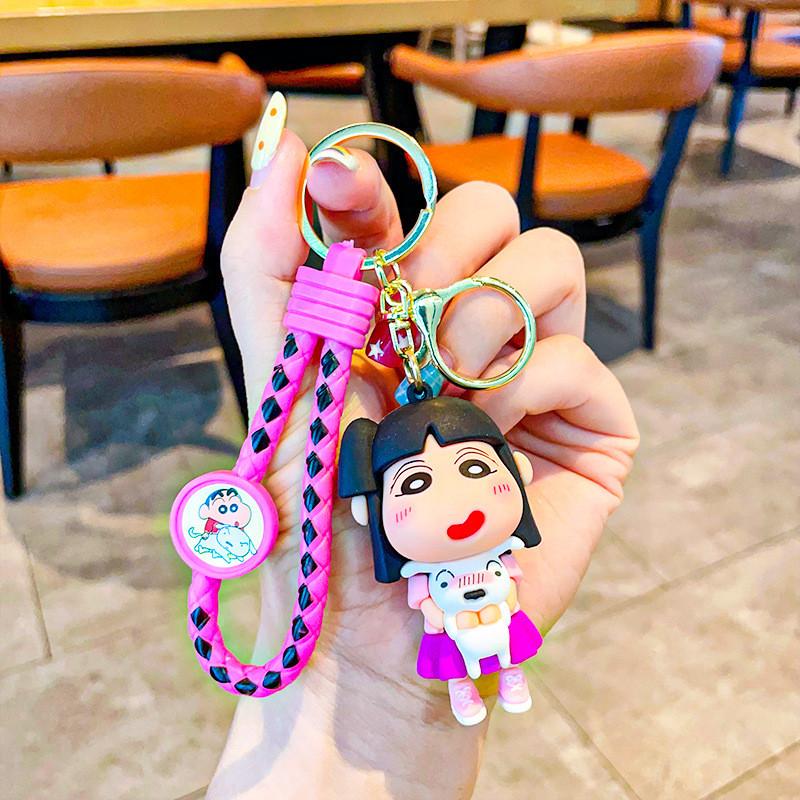 Уникальный брелок для пары Shinchan, изысканное силиконовое украшение для модных сумок Nini Sakura Purple
Уникальный брелок для пары Shinchan, изысканное силиконовое украшение для модных сумок Nini Sakura Purple