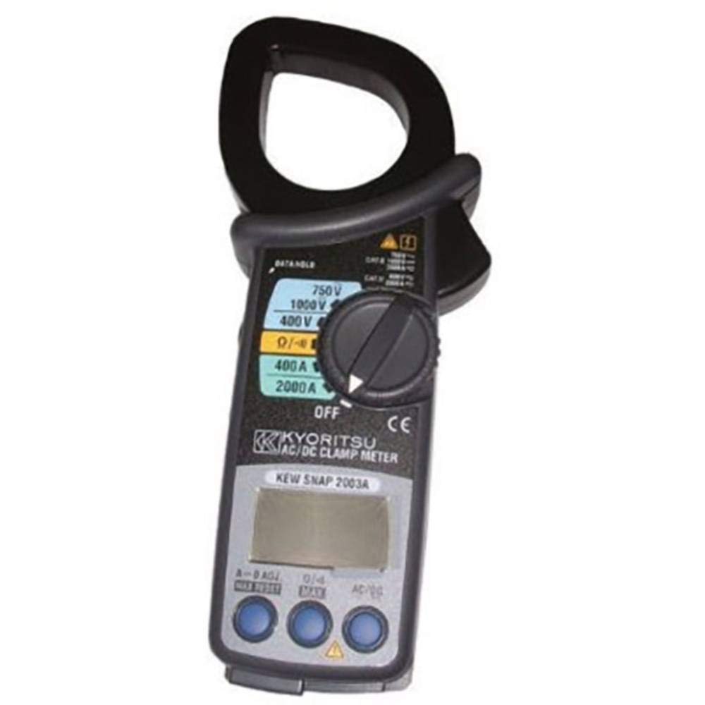 Кліщі для вимірювання струму Kyoritsu Electric Meter 2003A Cue Snap (КЬОРІЦУ) ейсі Дісі
Кліщі для вимірювання струму Kyoritsu Electric Meter 2003A Cue Snap (КЬОРІЦУ) ейсі Дісі
