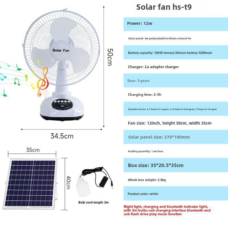 Многофункциональный вентилятор на солнечной батарее с дистанционным управлением и подсветкой 12-inch Bulb Fan-T98
Многофункциональный вентилятор на солнечной батарее с дистанционным управлением и подсветкой 12-inch Bulb Fan-T98