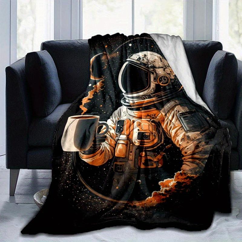 1pc Astronaut Printing Lightweight Flannel Blanket, Comfortable and Warm Blanket, for Camping Sofa Bed and Couch Office, Gift 100x150cm
1pc Astronaut Printing Lightweight Flannel Blanket, Comfortable and Warm Blanket, for Camping Sofa Bed and Couch Office, Gift 100x150cm