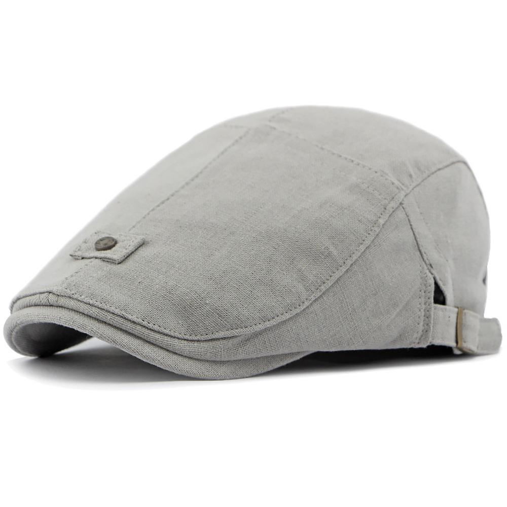 HT4615 Beret Cap Spring Summer Breathable Linen Flat Cap Men Women Artist Painter Beret Hat Male Female Adjustable Mens Berets 55-60cm Adjustable світло-сірого кольору
HT4615 Beret Cap Spring Summer Breathable Linen Flat Cap Men Women Artist Painter Beret Hat Male Female Adjustable Mens Berets 55-60cm Adjustable світло-сірого кольору