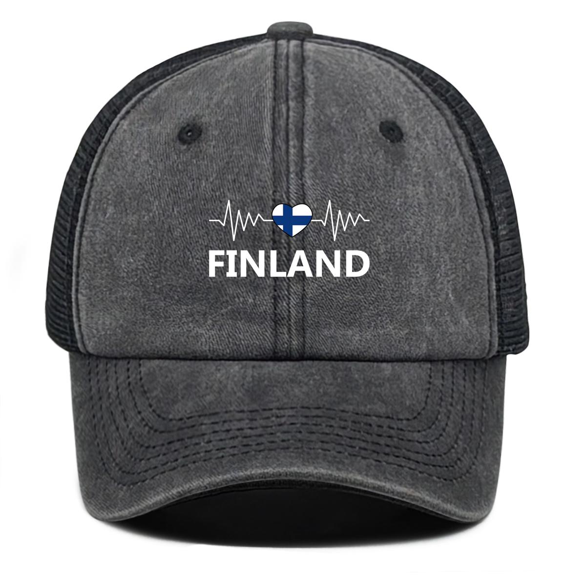 Heart Waves Finland Flag Print Adjustable Mesh Cap, Patriotic Flat Cap Unisex Vintage Lightweight Fit Adjustable Baseball Cap as the picture чорний
Heart Waves Finland Flag Print Adjustable Mesh Cap, Patriotic Flat Cap Unisex Vintage Lightweight Fit Adjustable Baseball Cap as the picture чорний