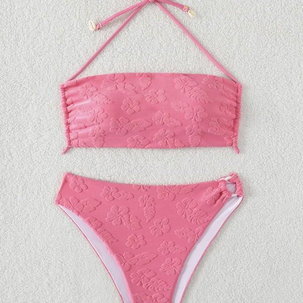 Сексуальный европейский и американский купальник бикини халтер-бандо с подушечками - Горячий стиль, нейлоновый купальник L розовый
Сексуальный европейский и американский купальник бикини халтер-бандо с подушечками - Горячий стиль, нейлоновый купальник L розовый