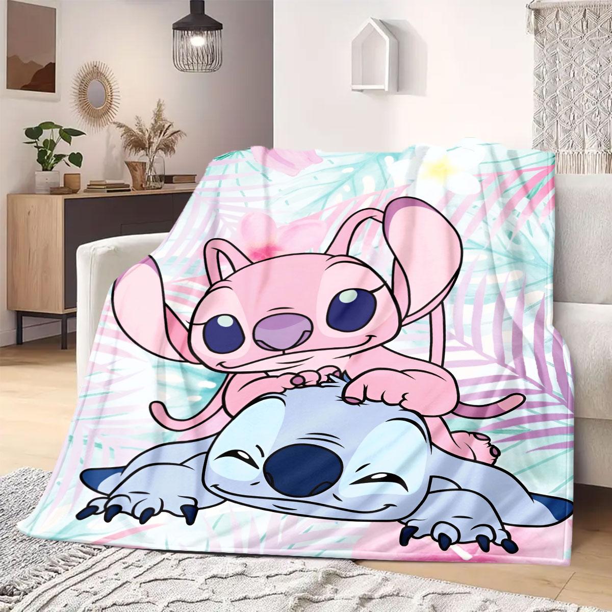 Stitch Flannel Blanket Print for Sofas Beds Bedrooms Chairs Travel Picnics Cartoon Home Decor New 75x90cm
Stitch Flannel Blanket Print for Sofas Beds Bedrooms Chairs Travel Picnics Cartoon Home Decor New 75x90cm