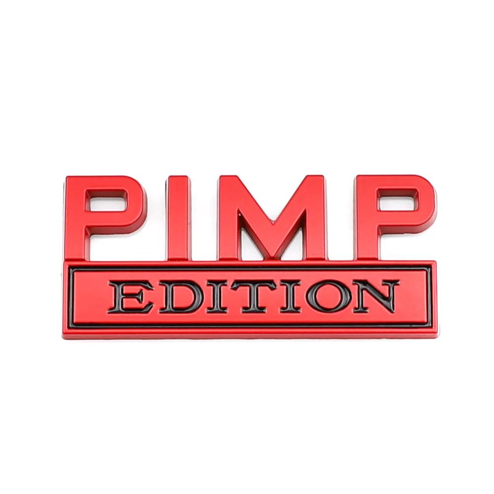 PIMP EDITION Automotive Metal Leaf Plate Label Modification Emblem Label for Car Decoration Sticker Car Accessories Stickers червоний
PIMP EDITION Automotive Metal Leaf Plate Label Modification Emblem Label for Car Decoration Sticker Car Accessories Stickers червоний