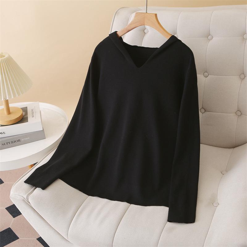 2025 Plus Size Women s Hooded V-Neck Sweater: Long Sleeve Knit Pullover for Fall/Winter 3XL
2025 Plus Size Women s Hooded V-Neck Sweater: Long Sleeve Knit Pullover for Fall/Winter 3XL