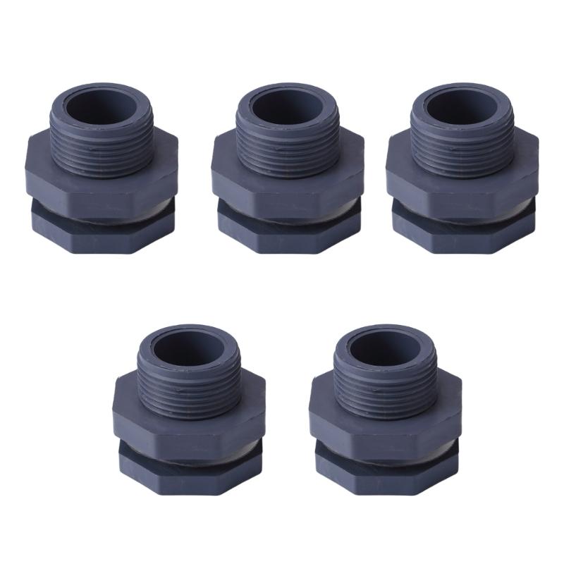 5Pcs 3/4inch Plastic Water Tank Connector Soild Garden Spigot Adapter Bulkhead Fitting Garden Socket Water Tank Joint
5Pcs 3/4inch Plastic Water Tank Connector Soild Garden Spigot Adapter Bulkhead Fitting Garden Socket Water Tank Joint